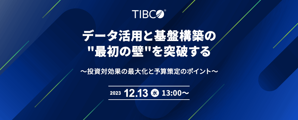 データ活用と基盤構築の"最初の壁"を突破する ～投資対効果の最大化と予算策定のポイント～