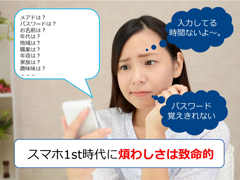 スマホ1st時代に煩わしさは致命的