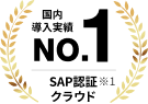 国内導入実績No.1 SAP認証クラウド