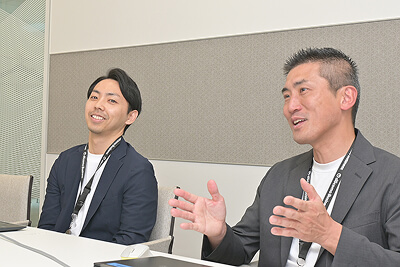 加藤氏、岩野氏