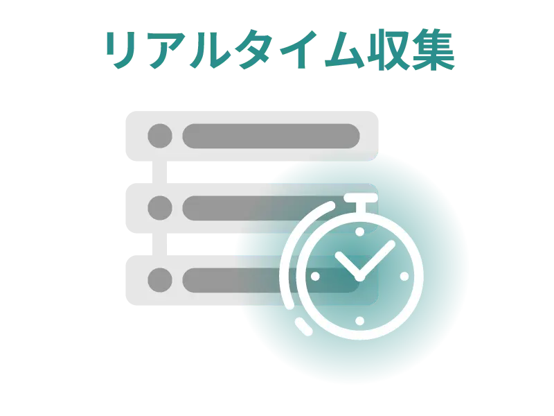 リアルタイム収集